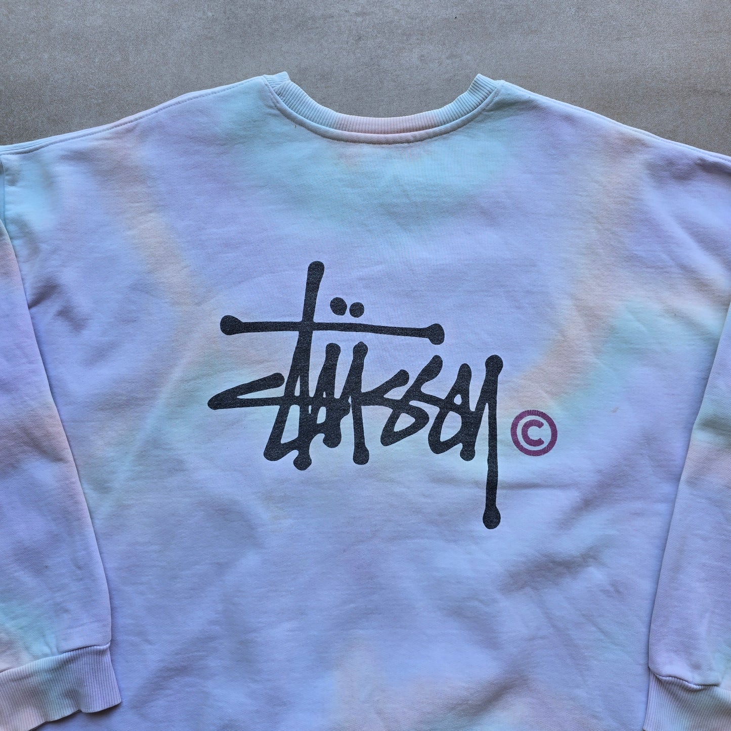 Stussy Tie Dye Oversized Sweatshirt - WMNS 8