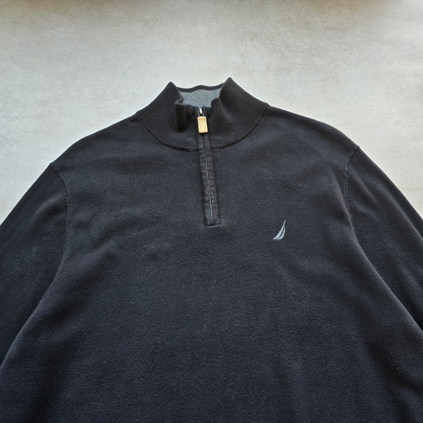 Nautica 1/4 Zip Sweater - L
