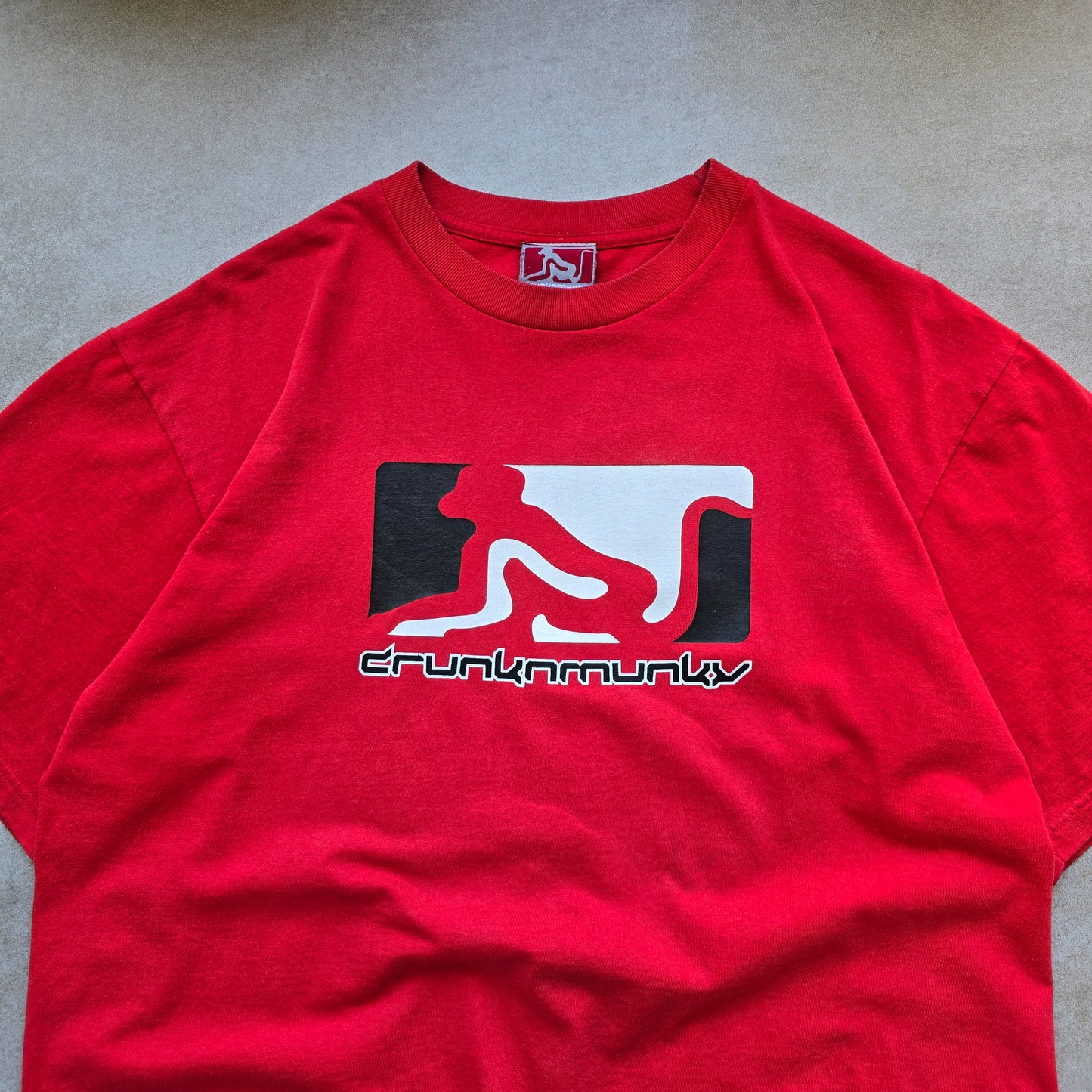 Vintage Y2K Drunknmunky Tee - L