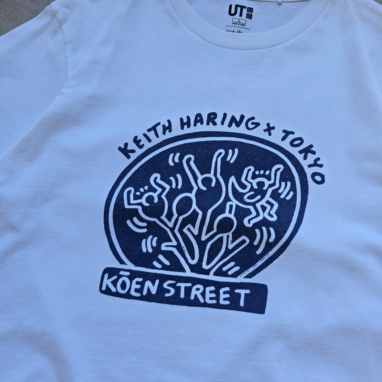 Keith Haring x Tokyo Koen Street Tee - L