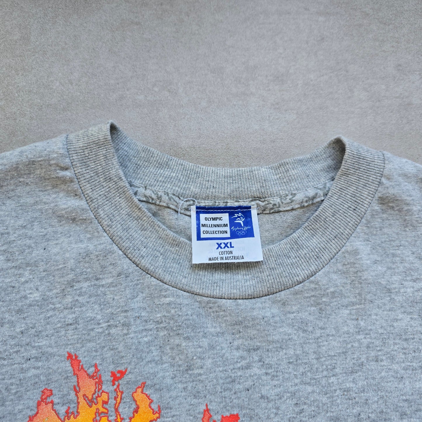 Vintage Sydney 2000 Olympic Games Torch Tee - XXL