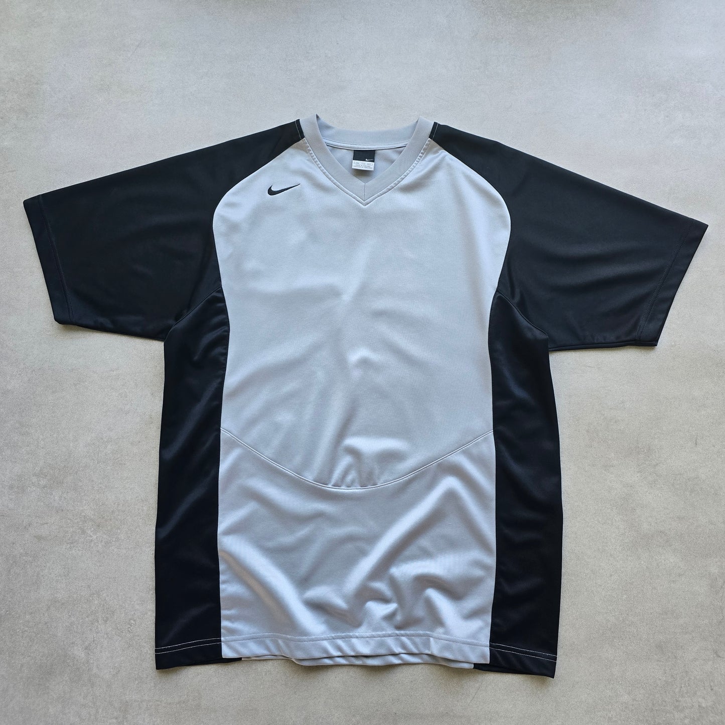Vintage Nike Embroidered Swoosh Jersey Tee - L/XL