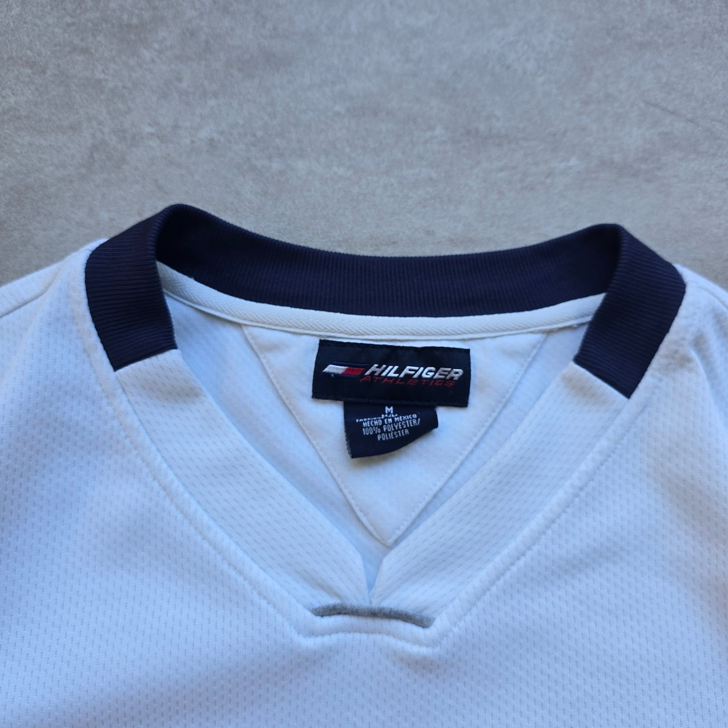 Vintage Tommy Hilfiger Athletics Jersey Tee - M