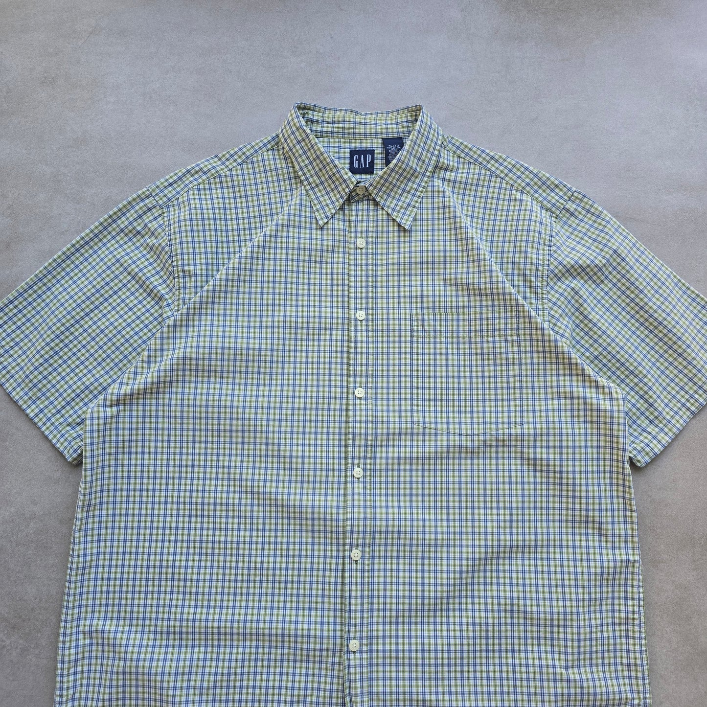 Vintage Gap Short Sleeve Button Up Shirt - XL