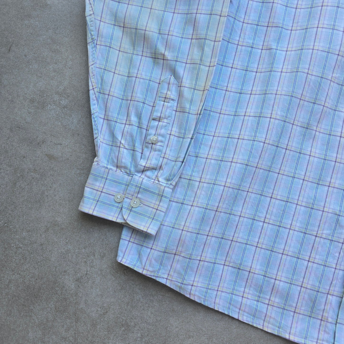 Vintage Wrangler Long Sleeve Button Up Shirt - L