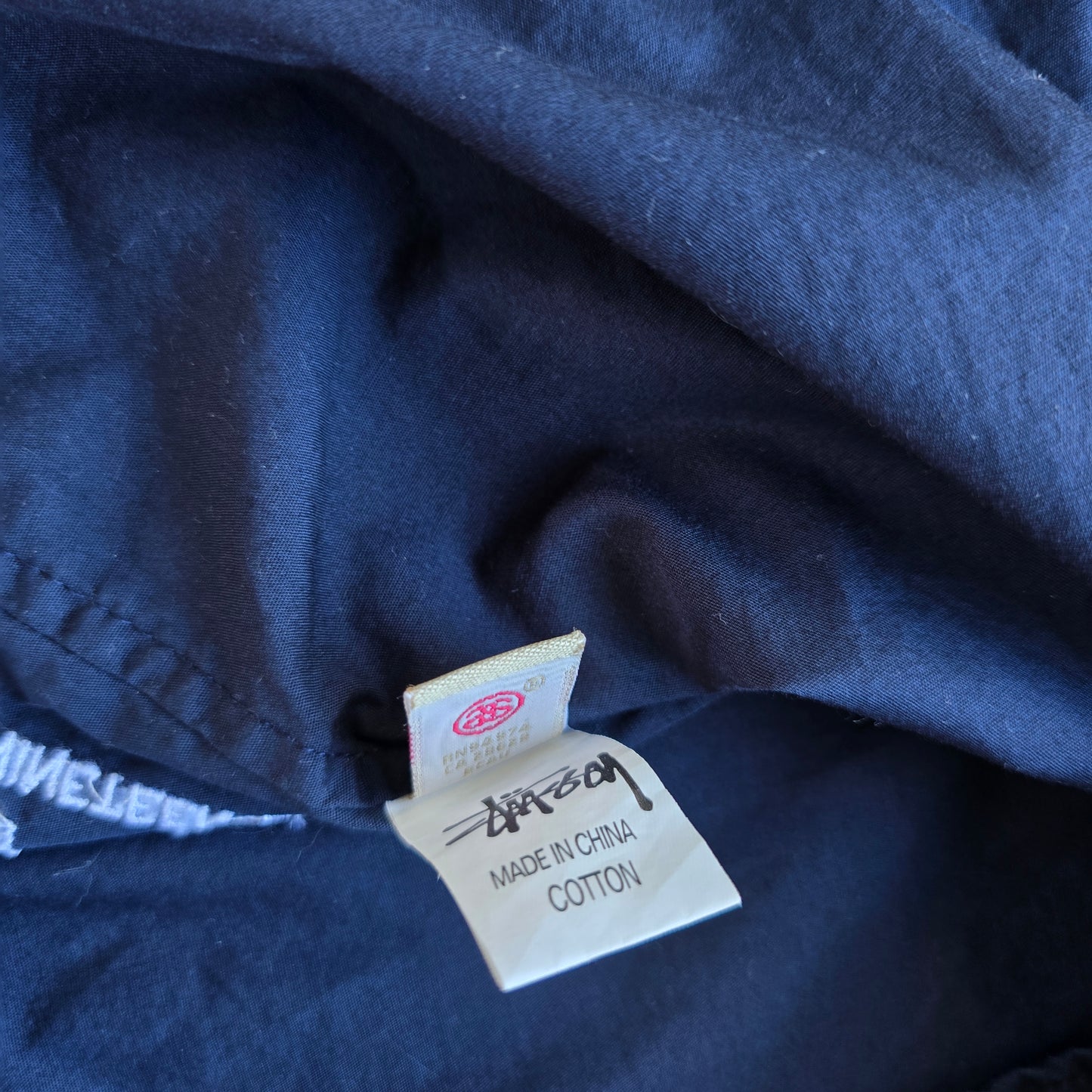 Stussy Long Sleeve Button Up Shirt - XXL