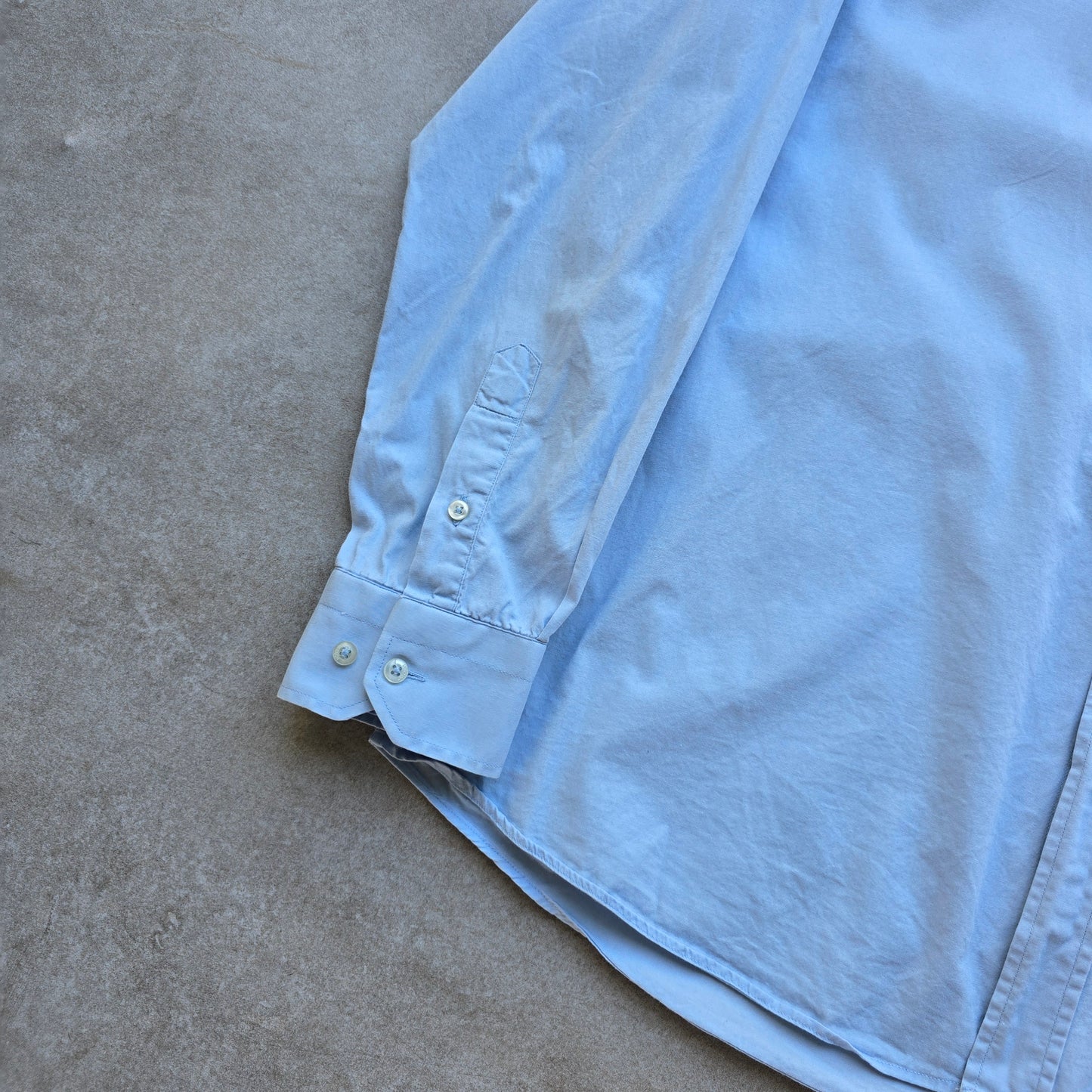 Moschino Embroidered Heart Blue Button Up Shirt - L