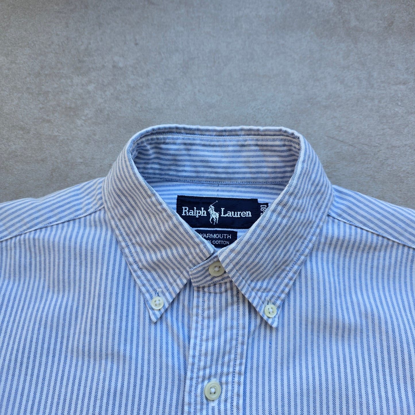 Vintage Ralph Lauren Striped Button Up Shirt - S