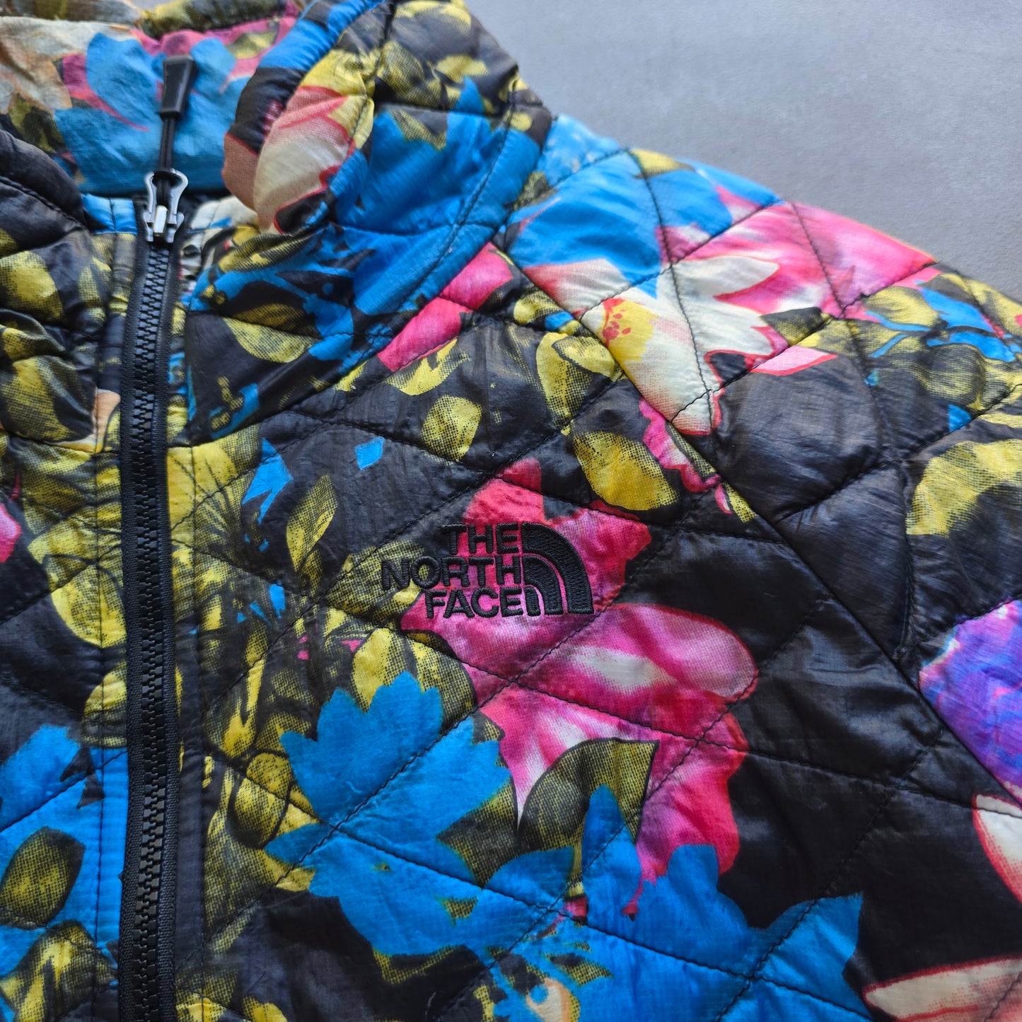 The North Face Floral Quilted Insulated Jacket - WMNS M