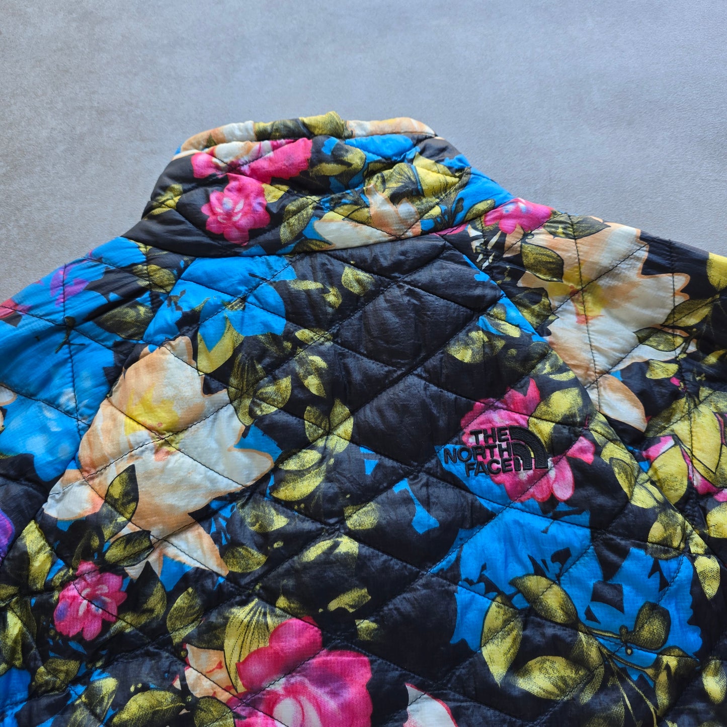 The North Face Floral Quilted Insulated Jacket - WMNS M