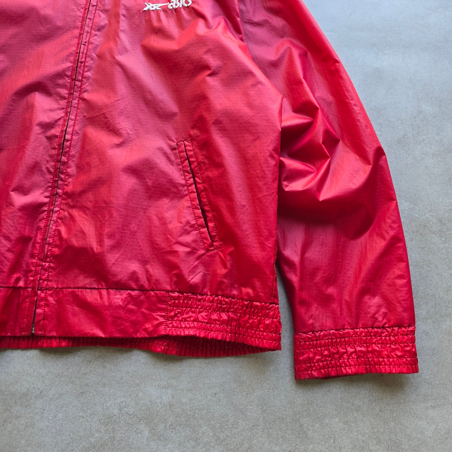 Vintage Asics Tiger Windbreaker Jacket - L