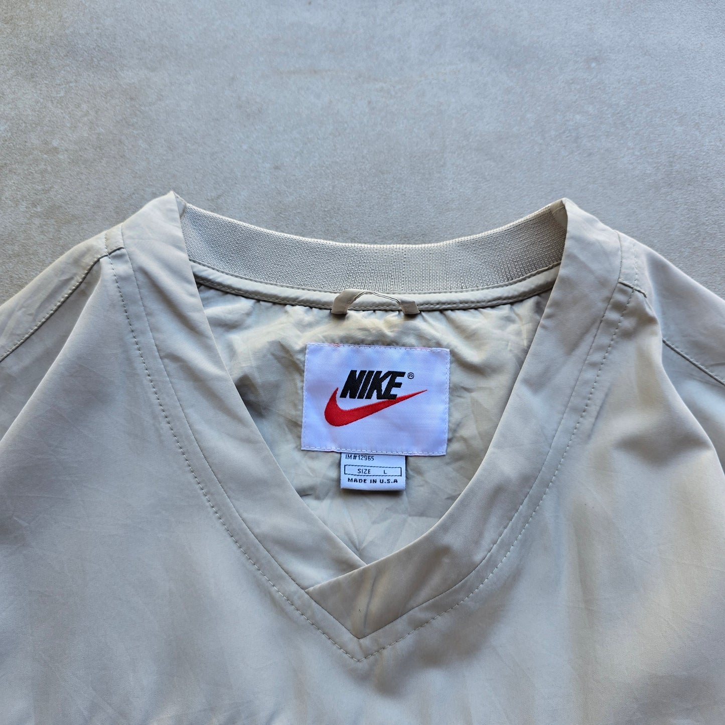 Vintage Nike Embroidered Swoosh Windbreaker Jacket - L/XL
