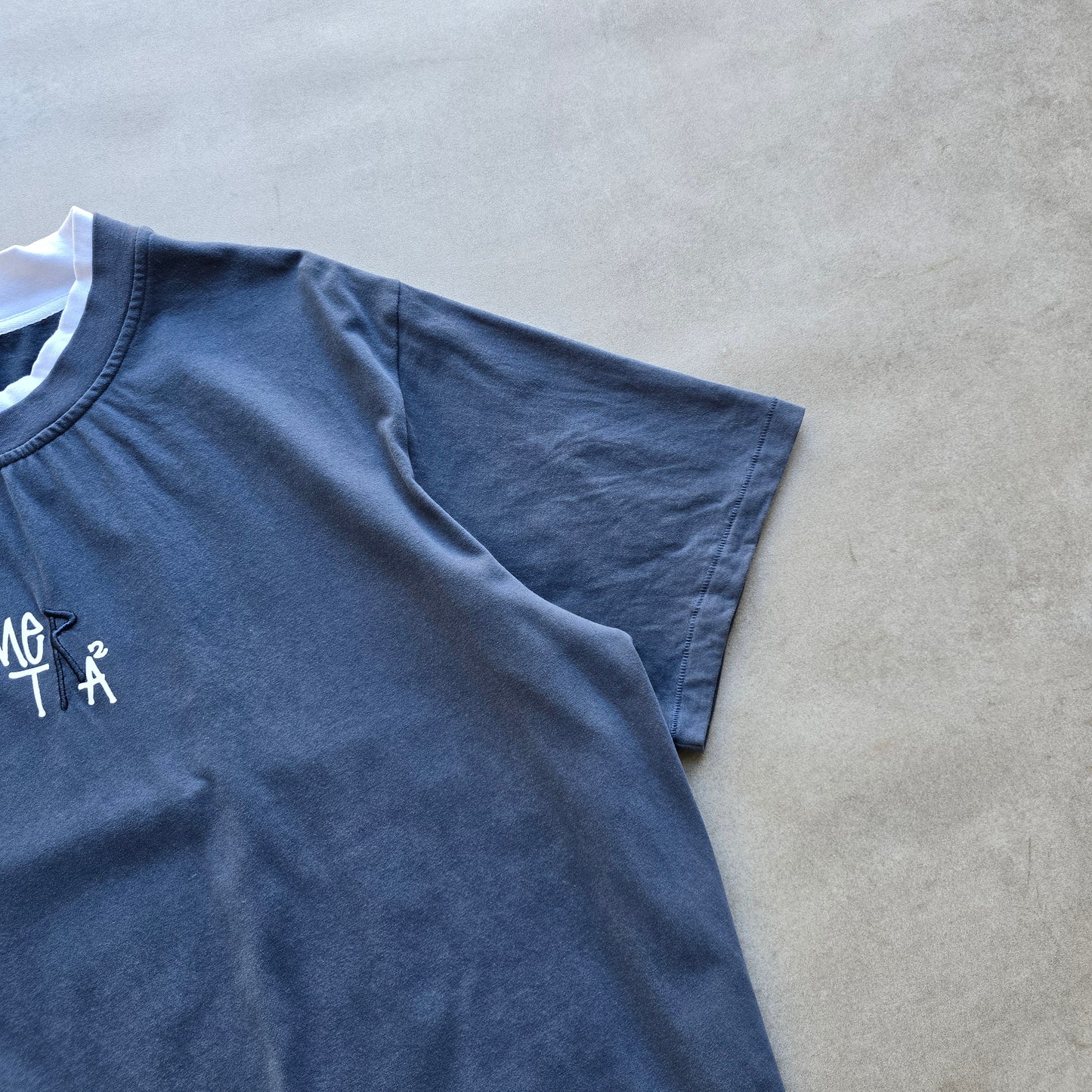 Mertra Dash Navy Tee - L