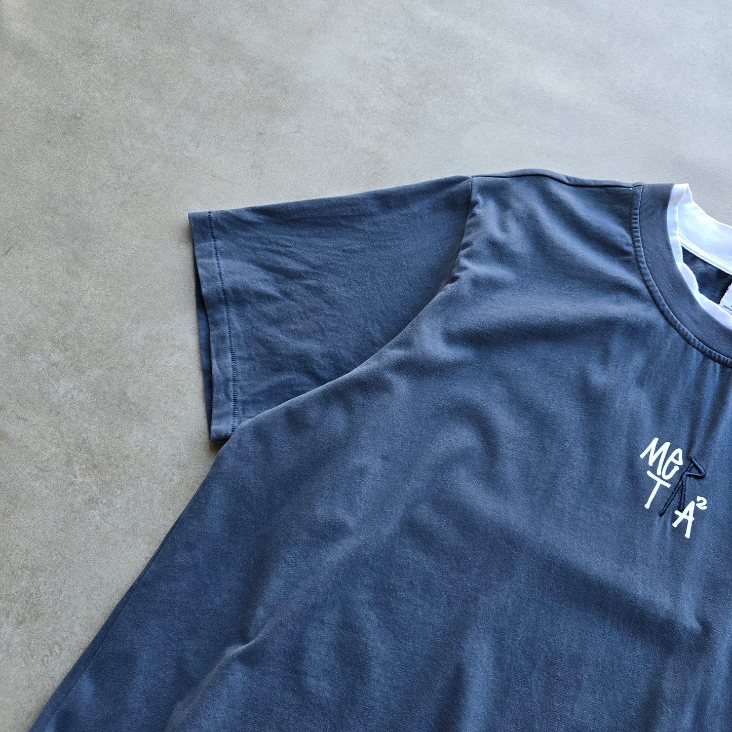 Mertra Dash Navy Tee - L