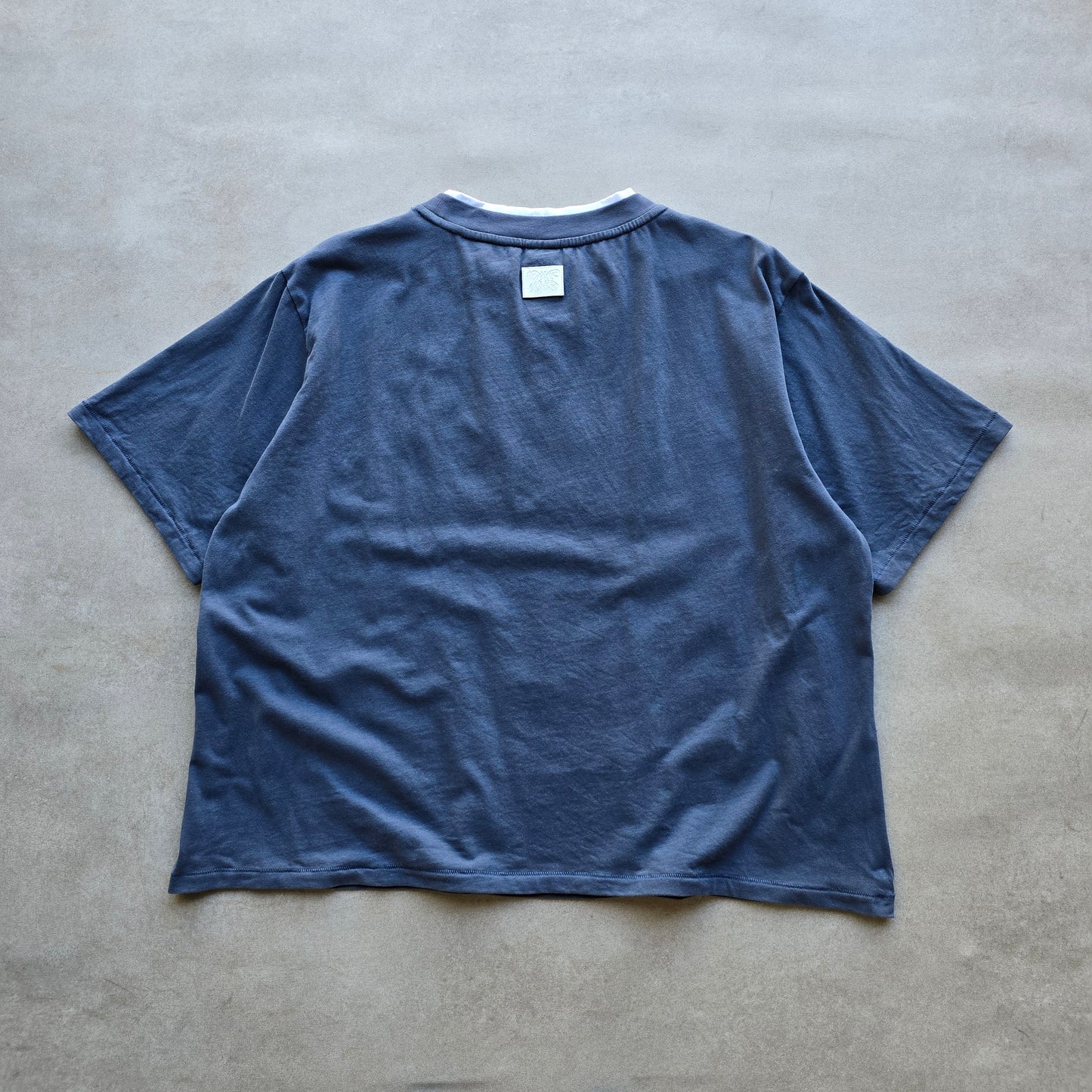 Mertra Dash Navy Tee - L