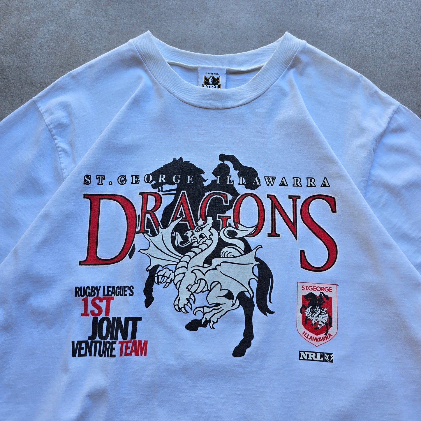Vintage 1999 NRL St. George Dragons Tee - L