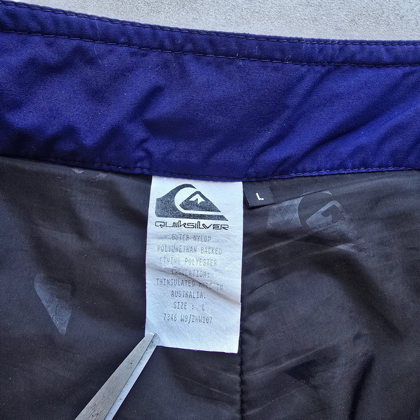 Vintage Quiksilver Ski Pants - L
