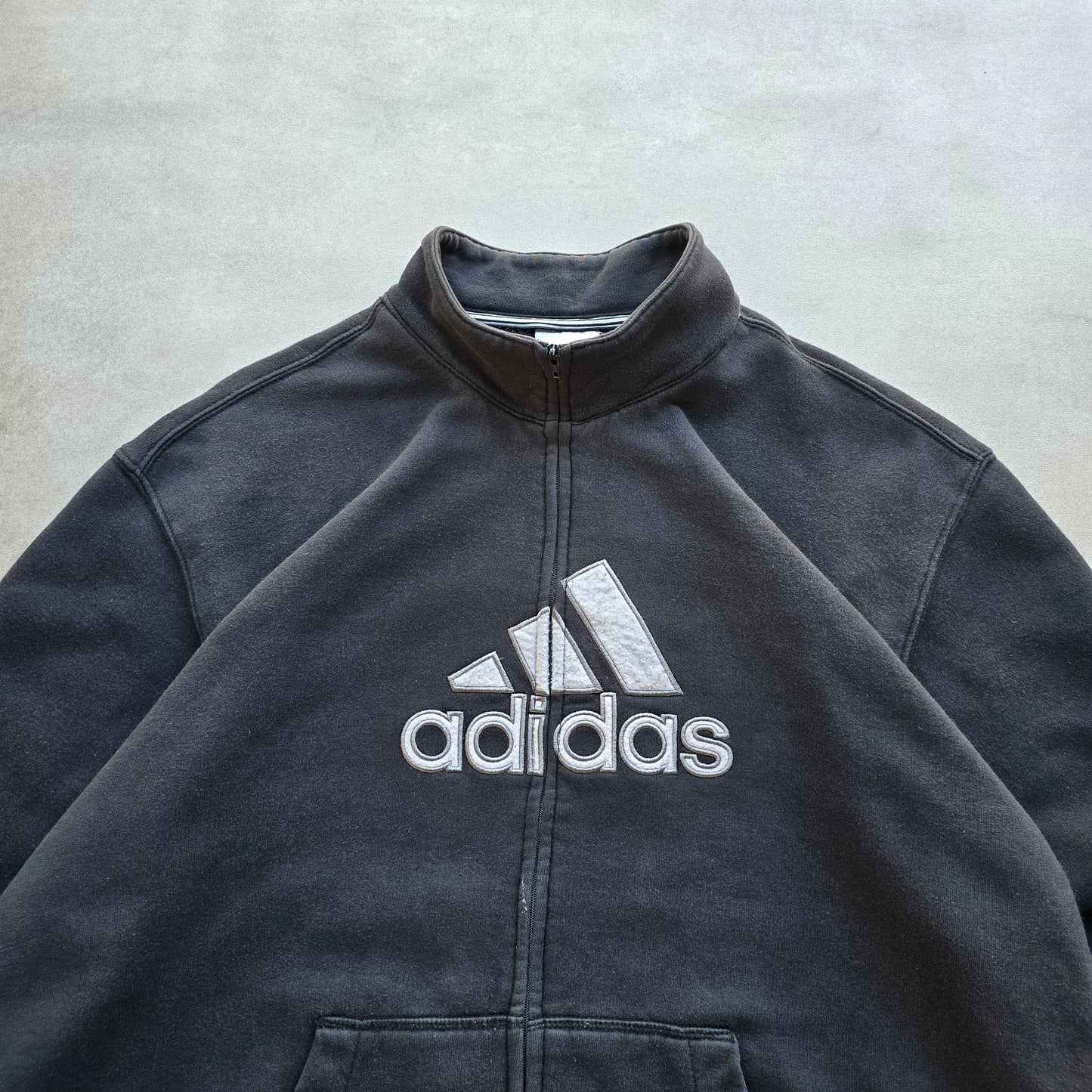 Vintage Adidas Full Zip Sweatshirt - M/L
