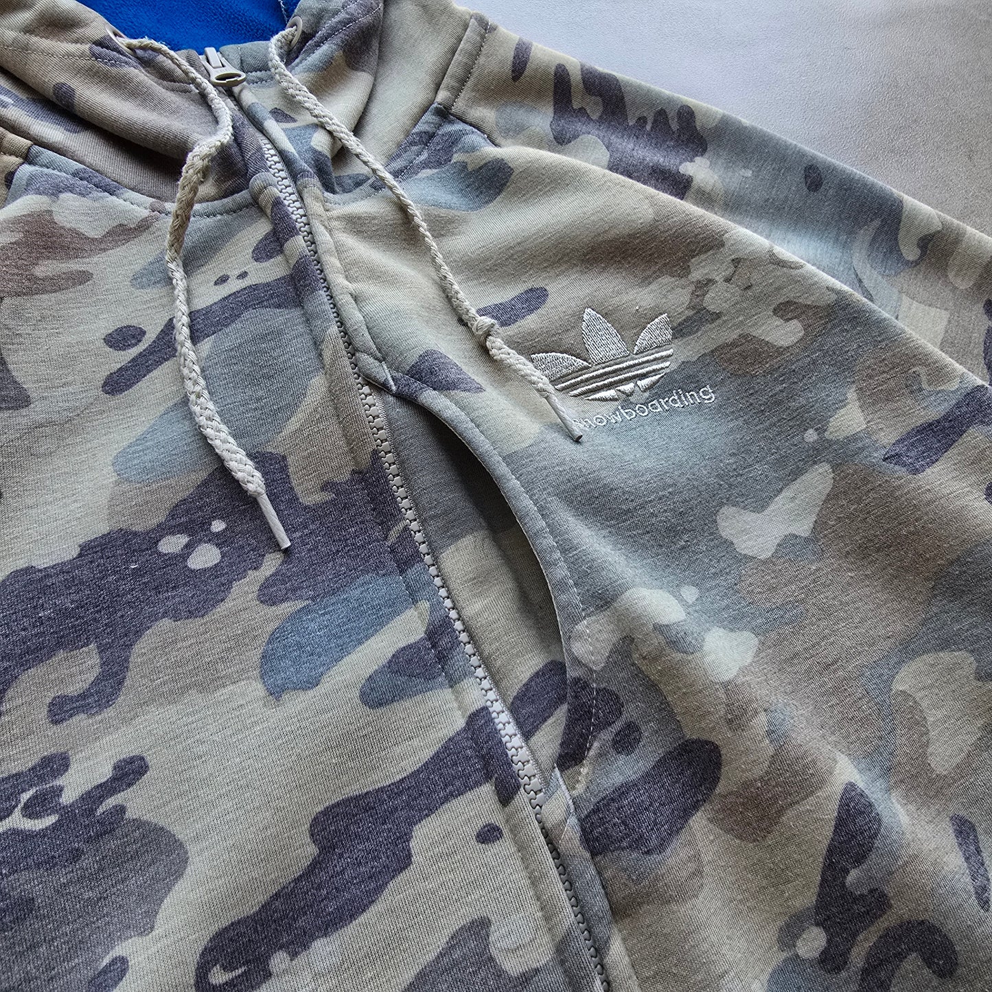 Adidas Snowboarding Camo Hoodie - M