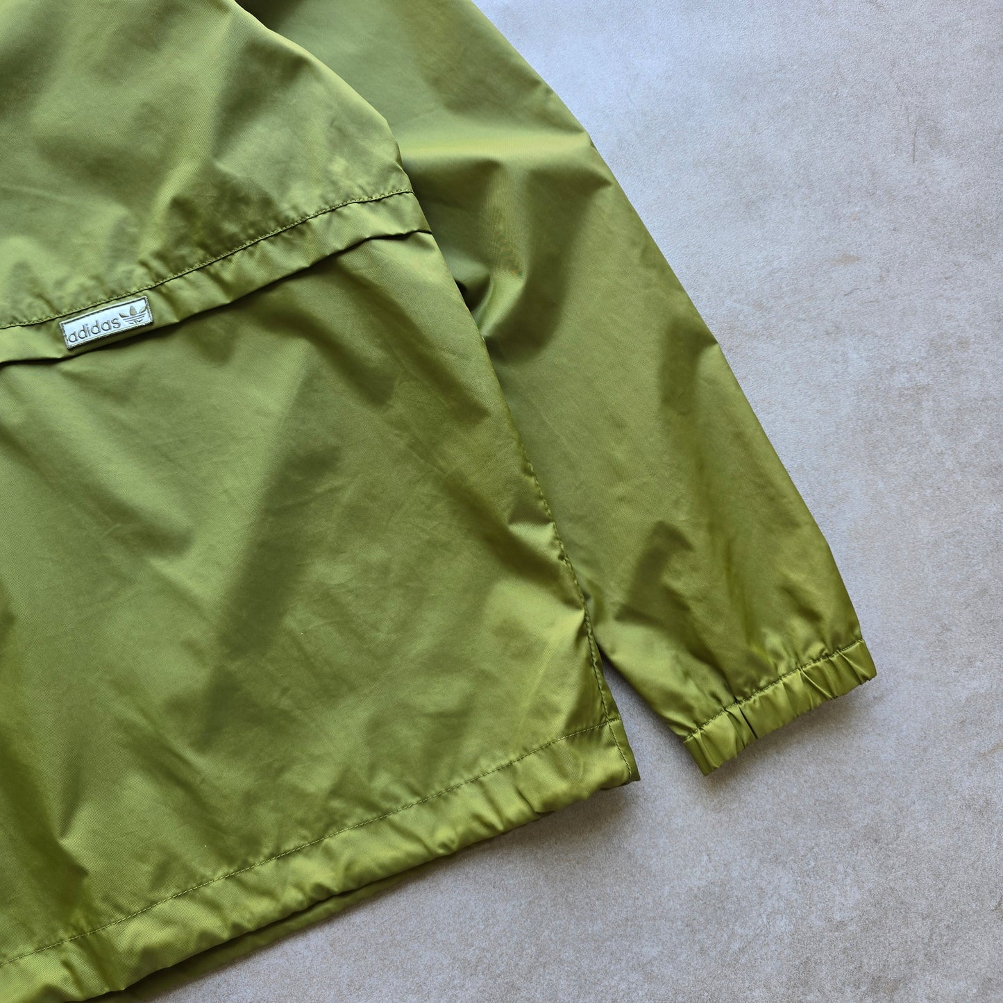 Vintage Adidas 1/2 Zip Windbreaker Jacket - M