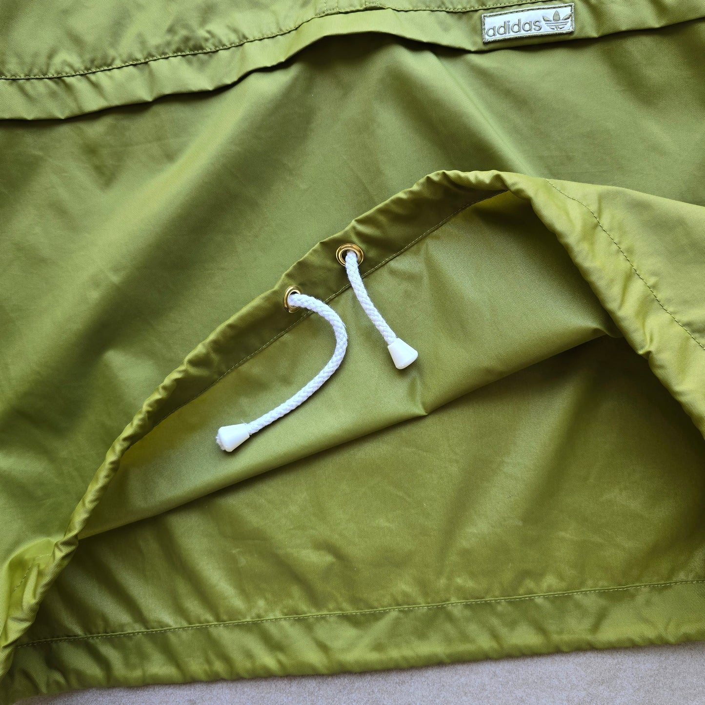 Vintage Adidas 1/2 Zip Windbreaker Jacket - M