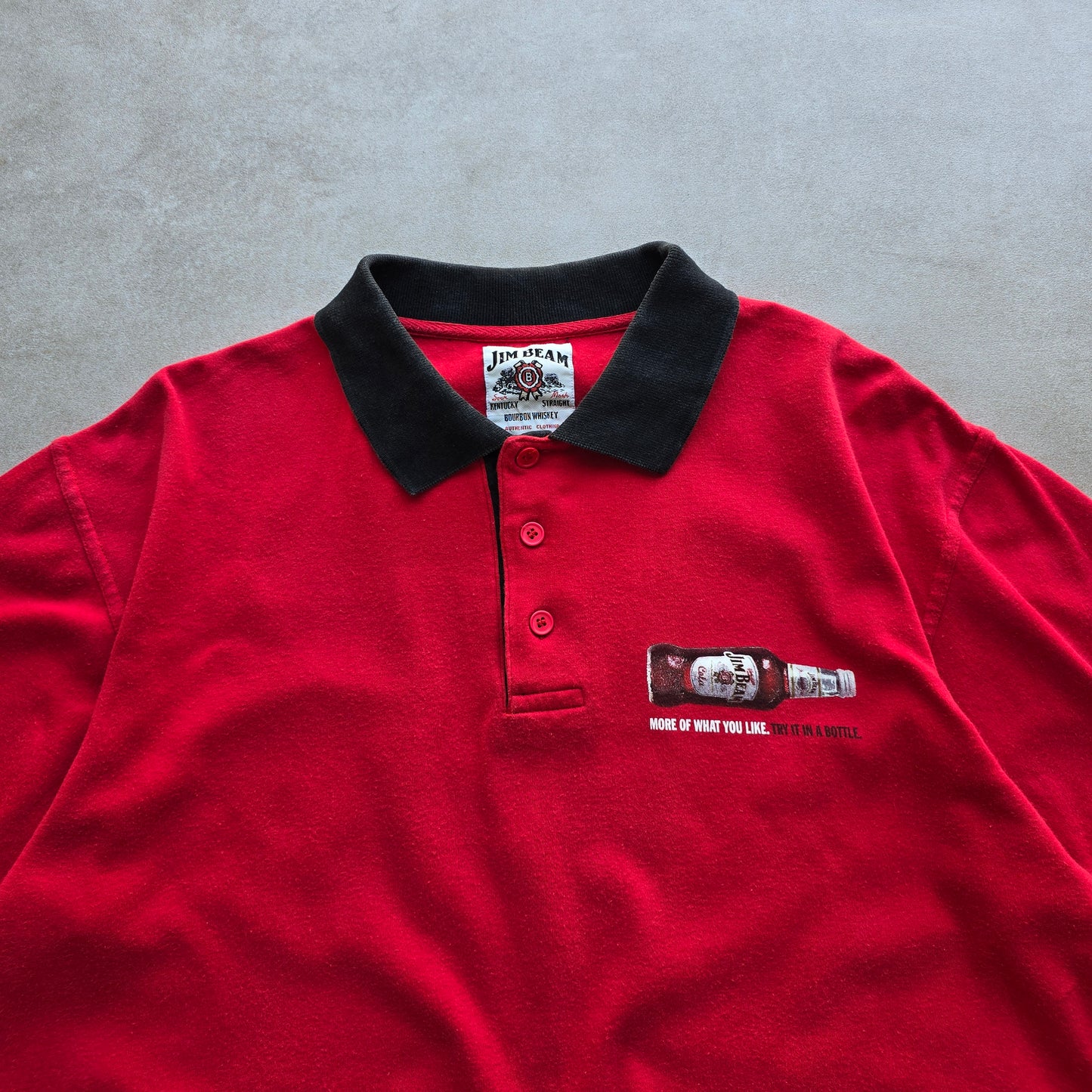 Vintage Jim Beam Polo Shirt - L