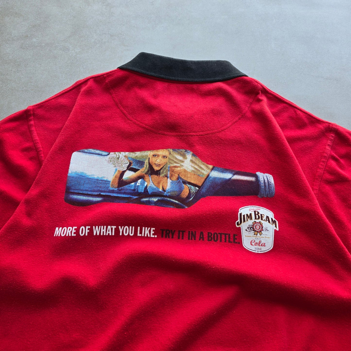 Vintage Jim Beam Polo Shirt - L