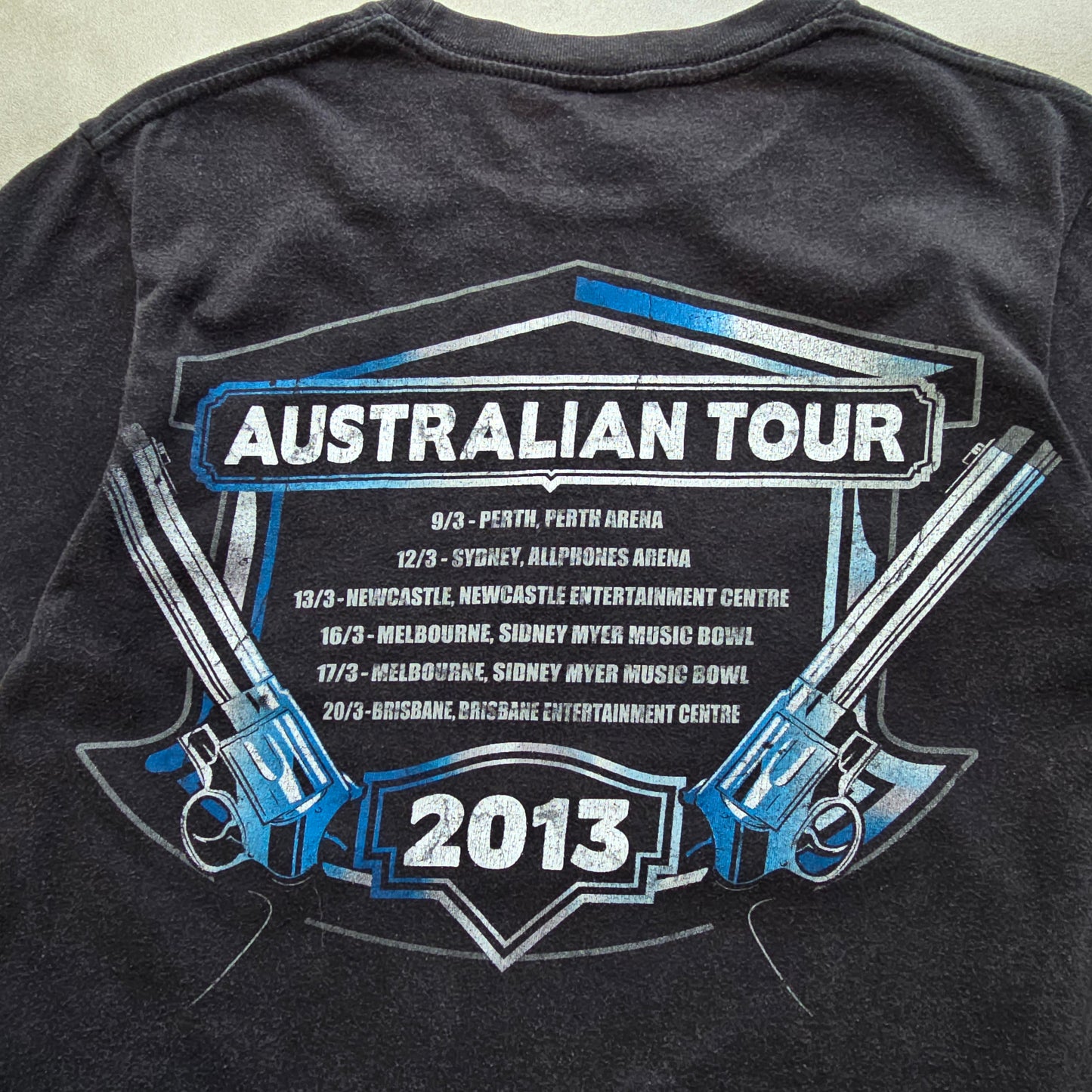 Guns N' Roses 2013 Australia Tour Tee - S