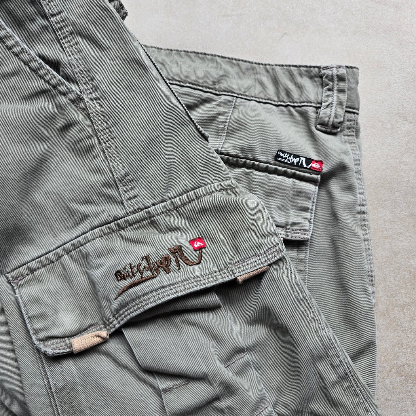 Vintage Quiksilver Cargo Shorts - 36