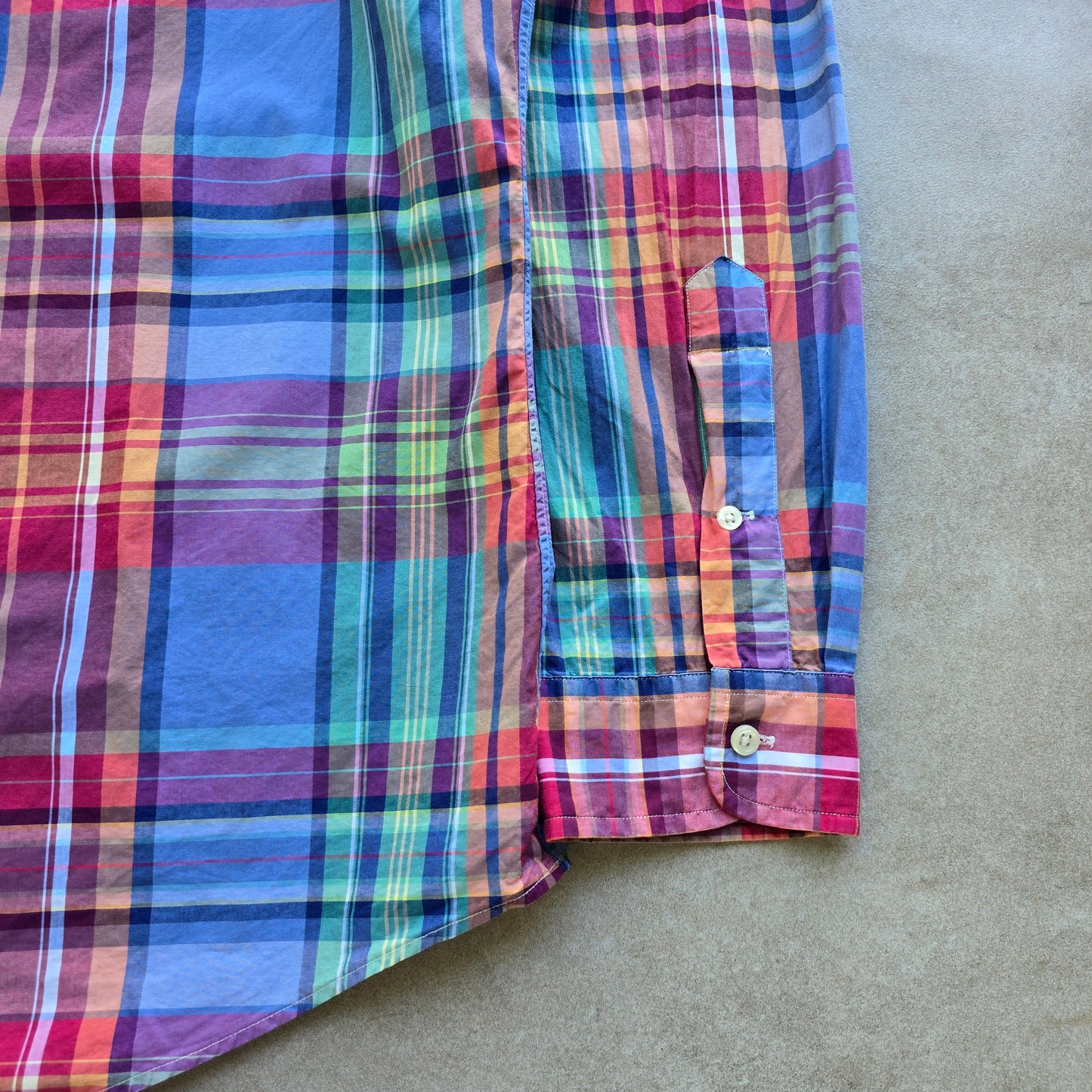 Ralph Lauren Long Sleeve Plaid Button Up Shirt - XL