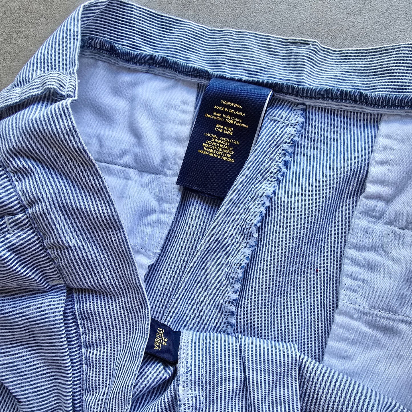 Ralph Lauren AOP Striped Shorts - 34