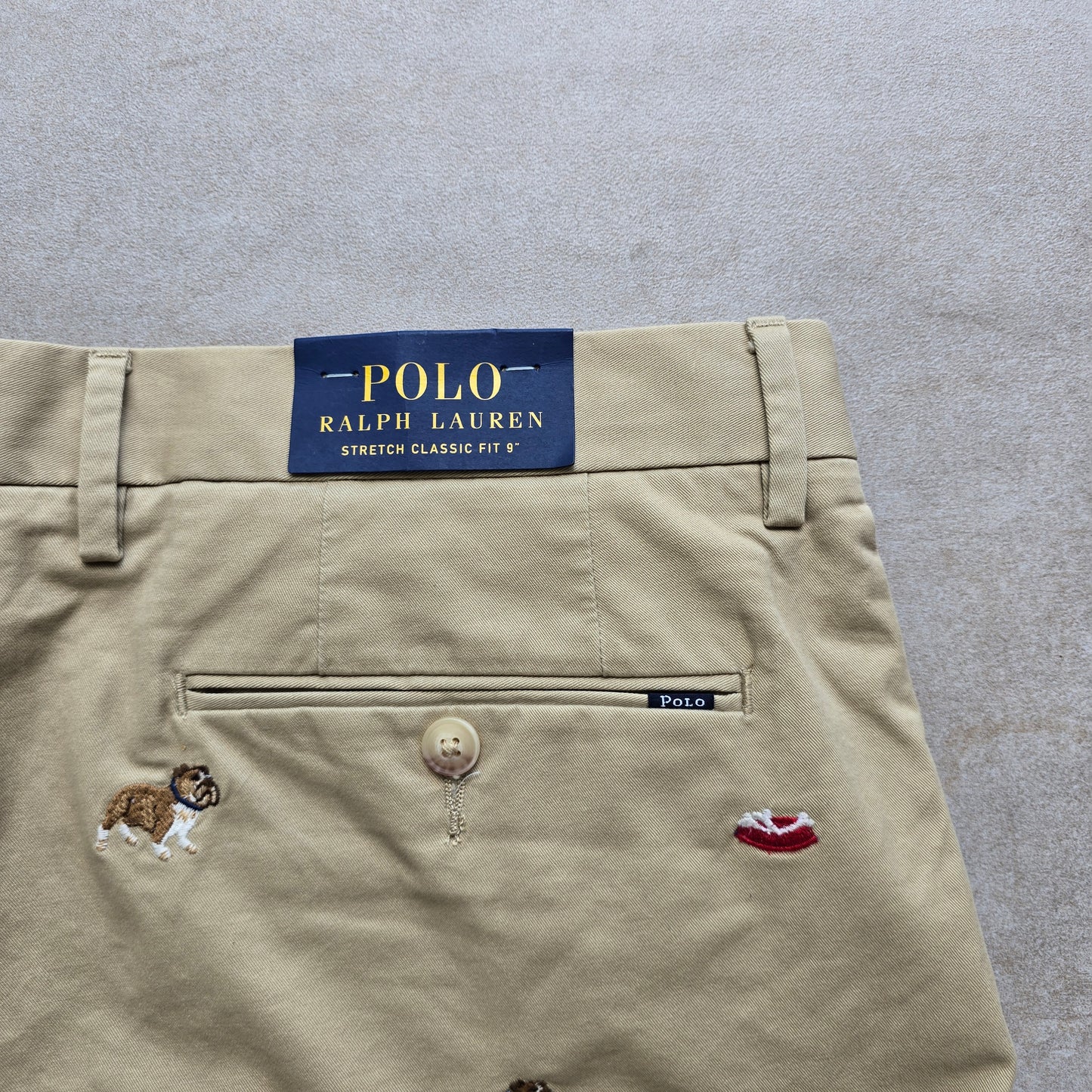 Ralph Lauren Dog AOP Shorts (NEW) - 36