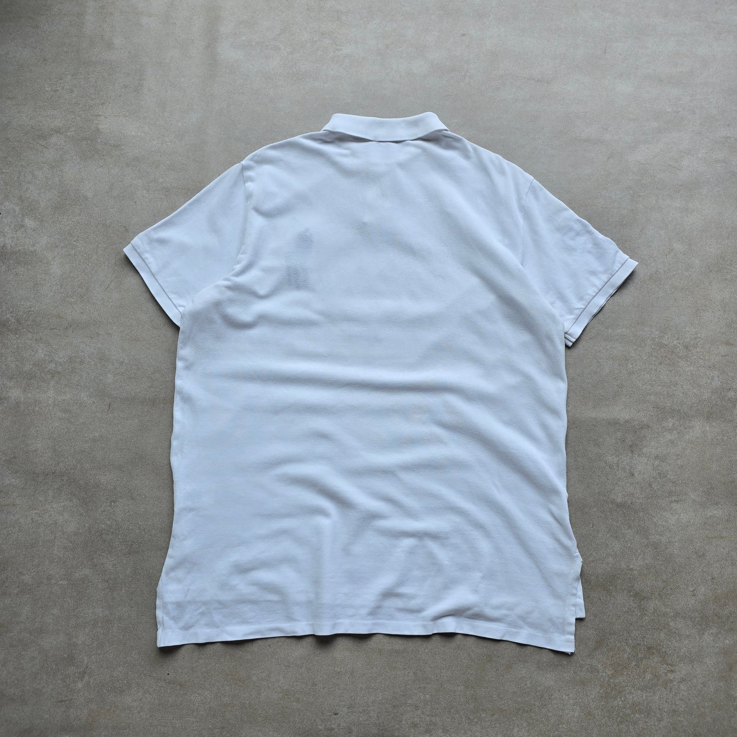 Ralph Lauren White Big Pony Polo Shirt - XL