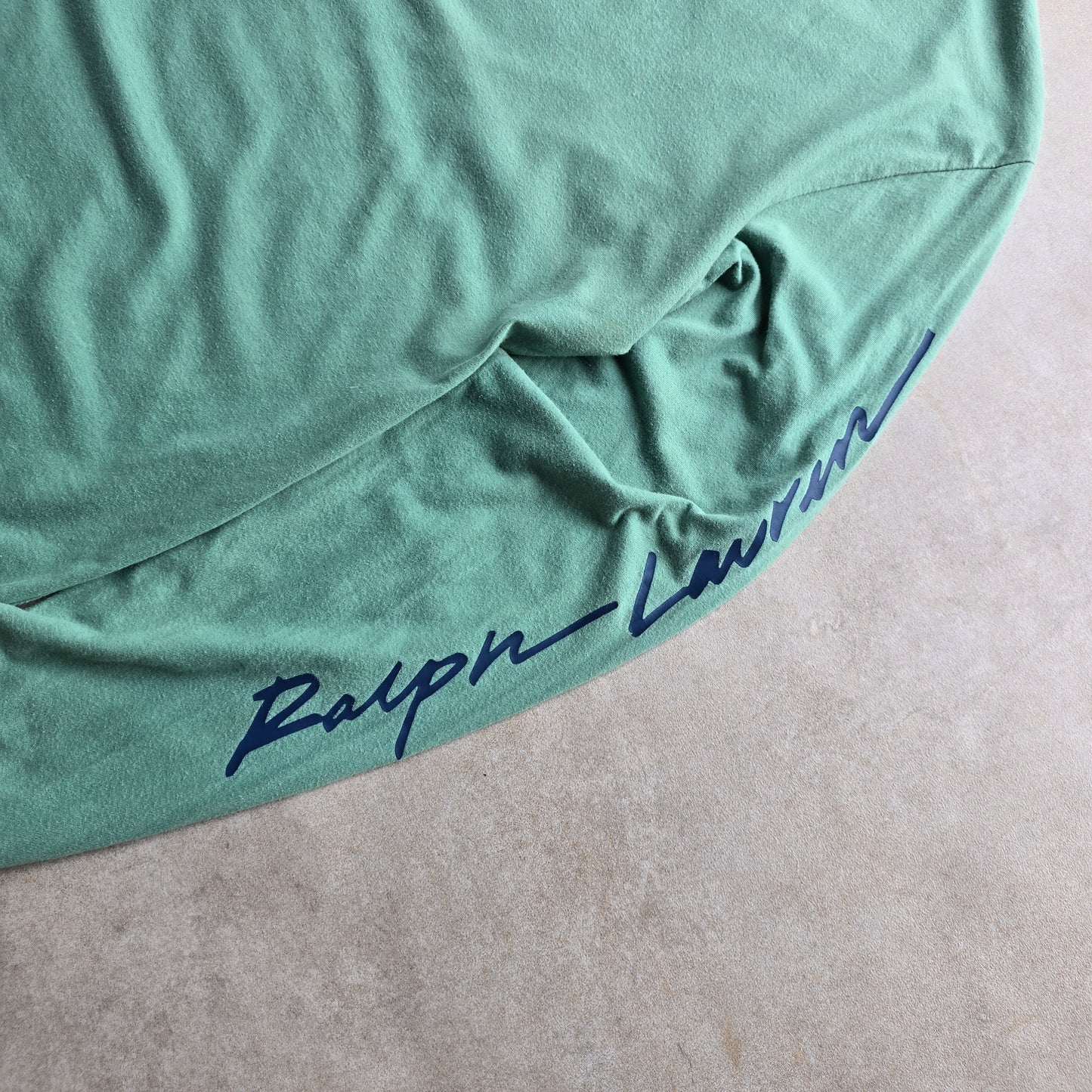 Ralph Lauren Long Sleeve Script Tee - M