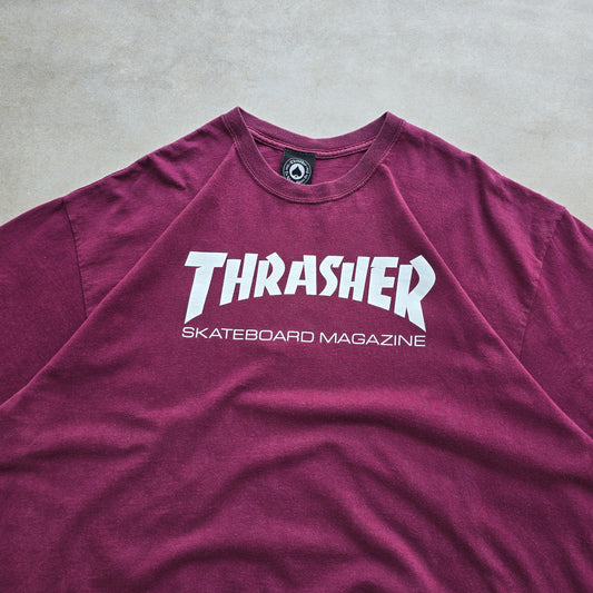 Thrasher Burgundy Tee - XXL