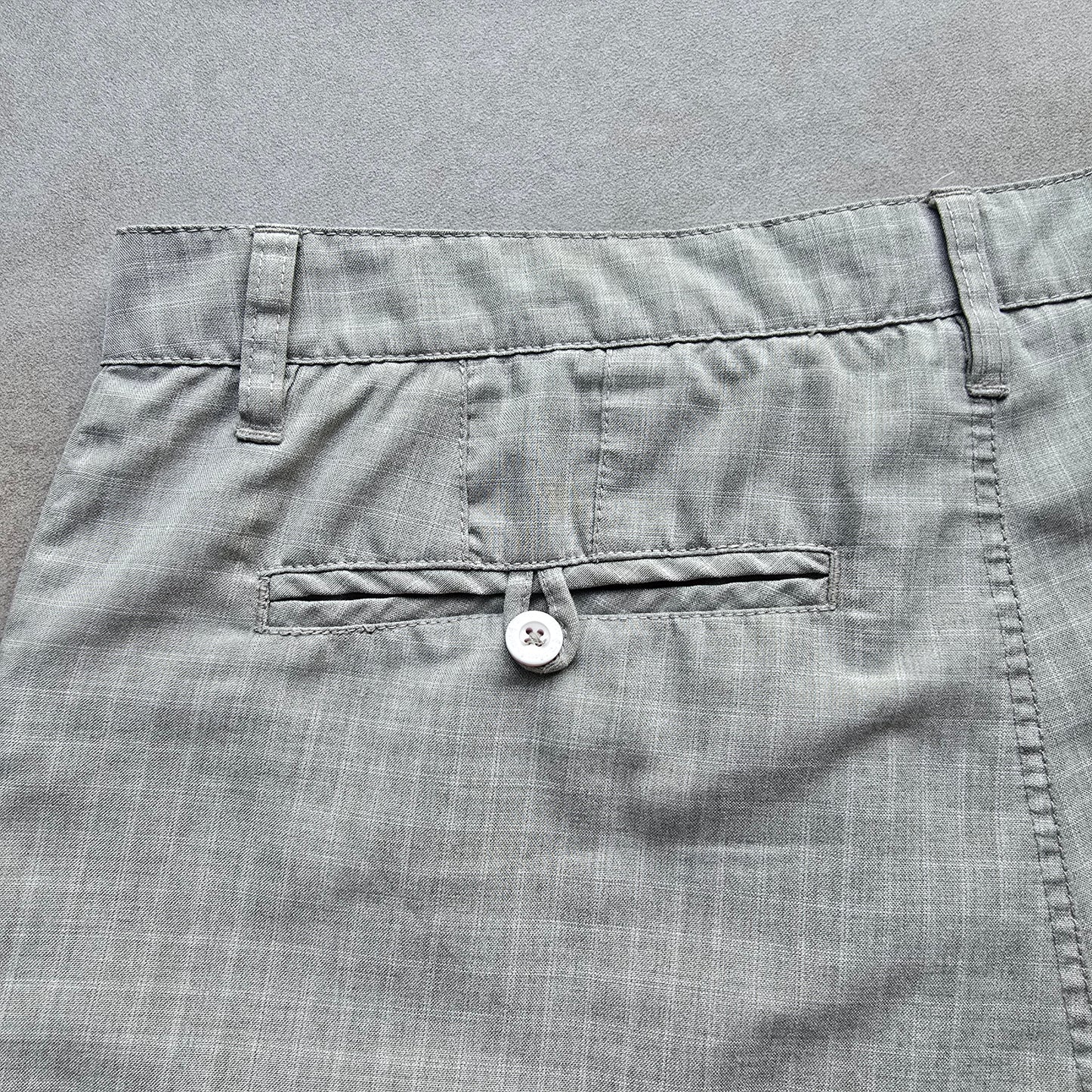 Y2K Quiksilver Check Shorts - 36