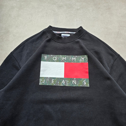 Tommy Hilfiger Camo Flag Sweatshirt - S