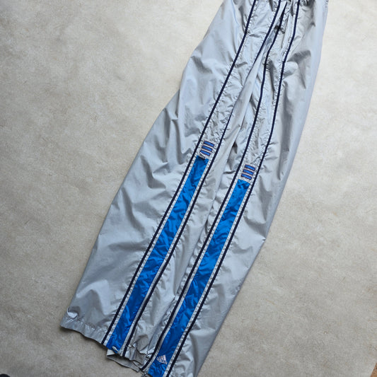 Vintage Adidas Nylon Ankle Zip Track Pants - XXL