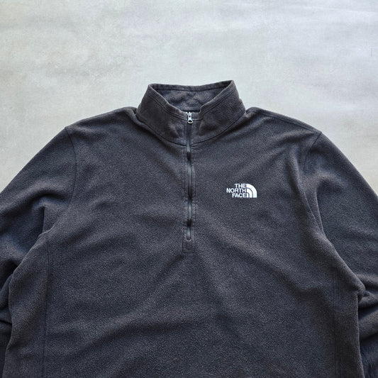 The North Face 1/4 Zip Lightweight Fleece Jumper - L