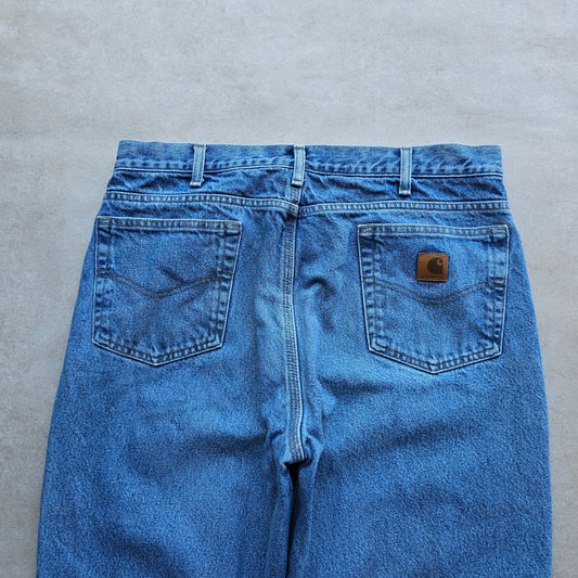 Vintage Carhartt Flannel Lined Jeans - 36 x 34