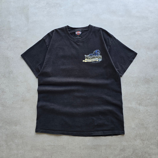 Harley Davidson "Saddle Up" Wild Horse Oregon Tee - M