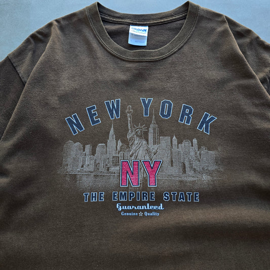 Vintage 2000's New York The Empire State Tee - L
