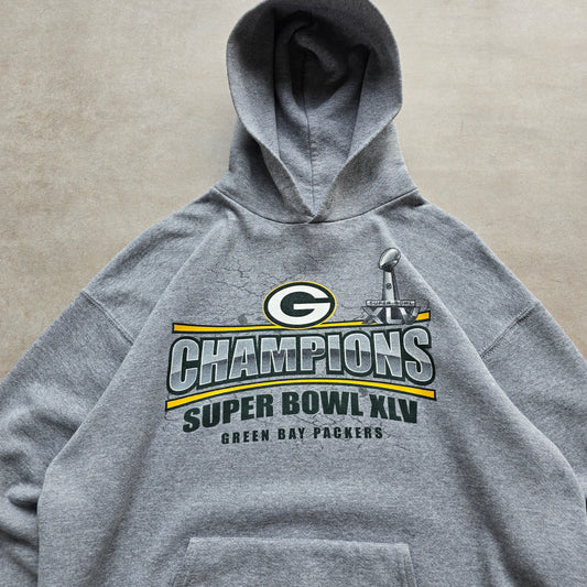 Green Bay Packers Super Bowl XLV 2011 Champions Hoodie - M/L