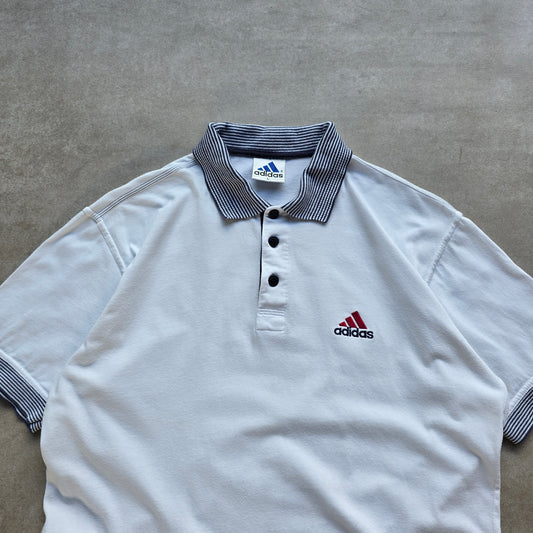 Vintage Adidas Polo Shirt - M