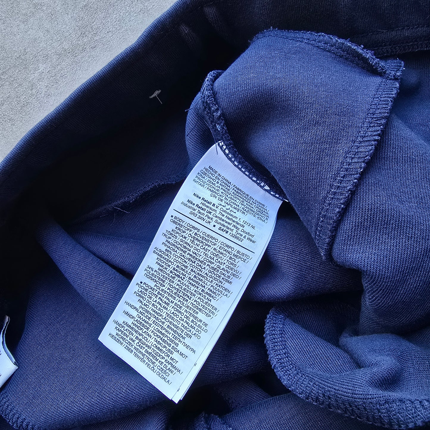 Nike Tech Fleece Pants Navy - M