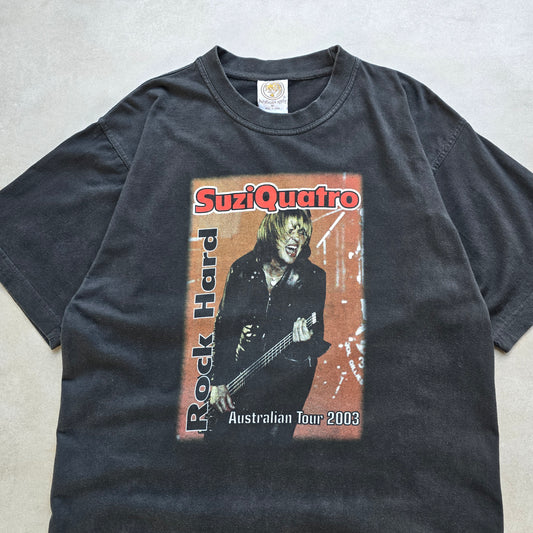 Vintage Suzi Quatro 2002 Australia Tour Tee - M