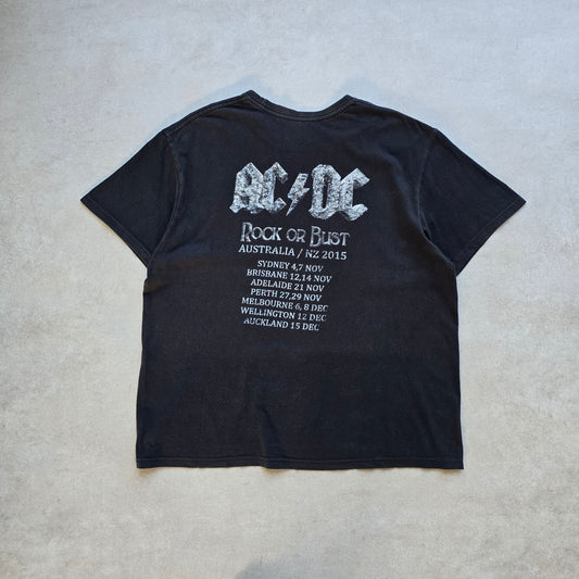 ACDC Rock or Bust 2015 Australia Tour Tee - L/XL