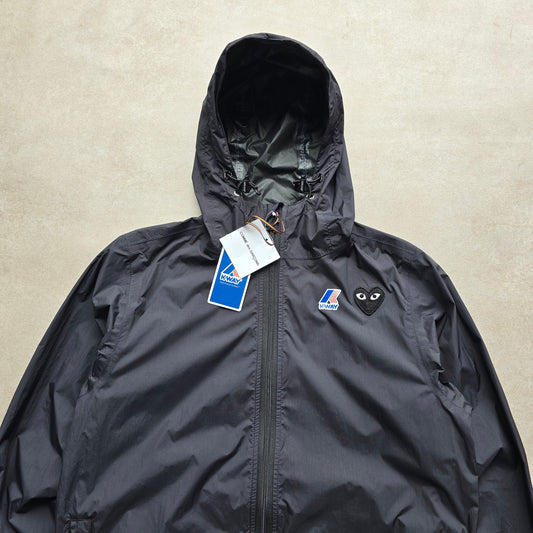 Comme Des Garcons Play x K-Way Full Zip Jacket - XS