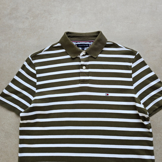 Tommy Hilfiger Striped Polo Shirt - S/M