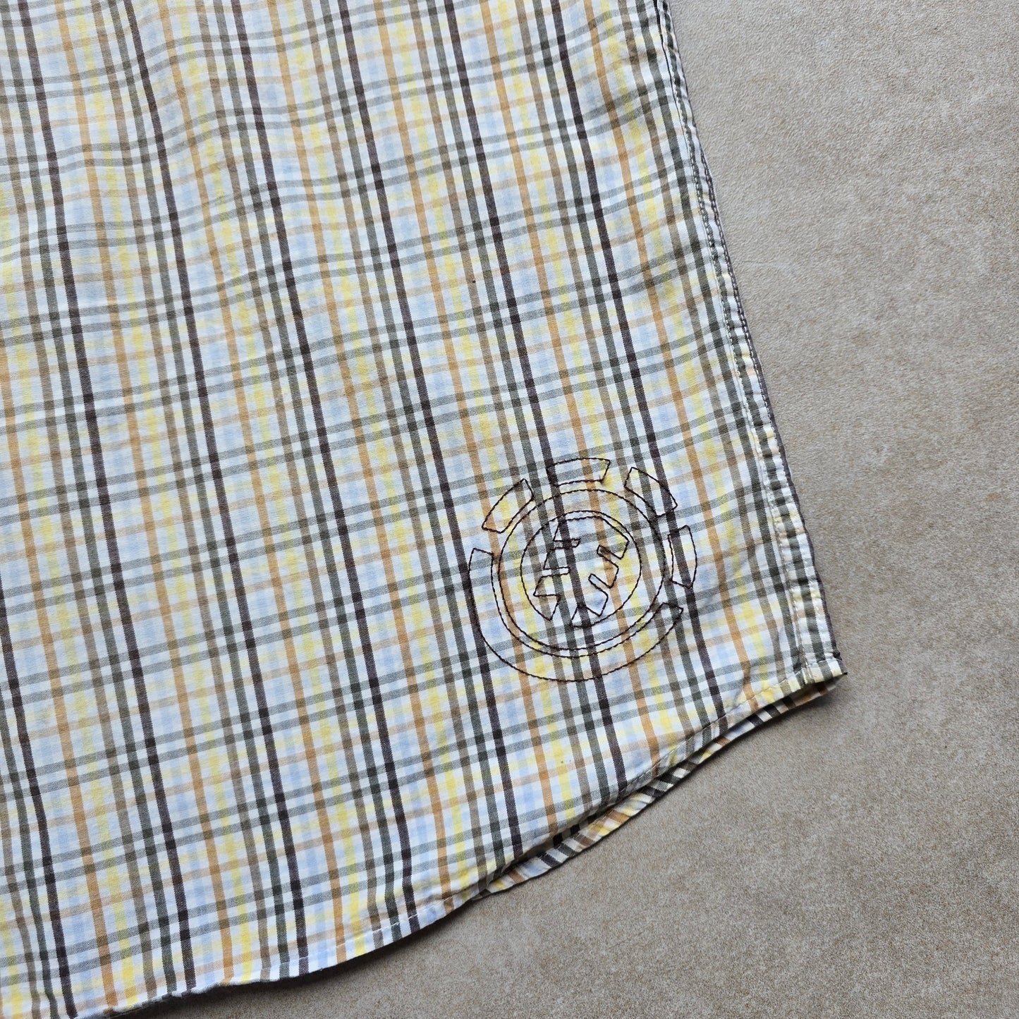 Vintage 2000's Element Short Sleeve Button Up Shirt - M